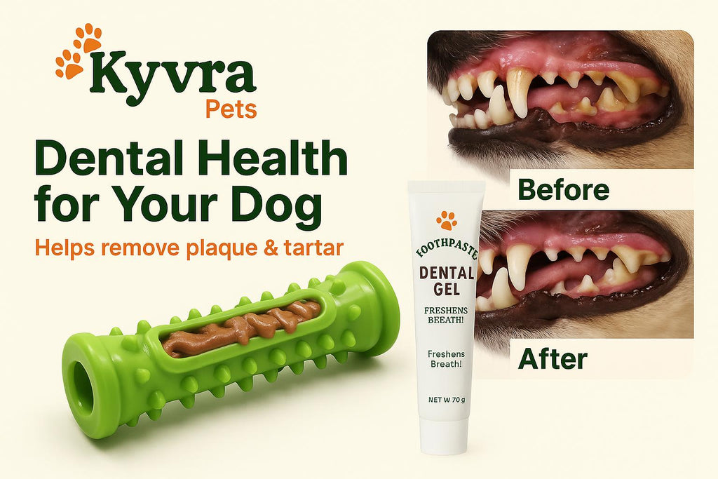 Kyvra Dental Starter Kit — Complete Dog Dental Care Set